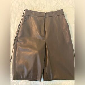 Elliatt Nalu Faux Brown Vegan Leather Short